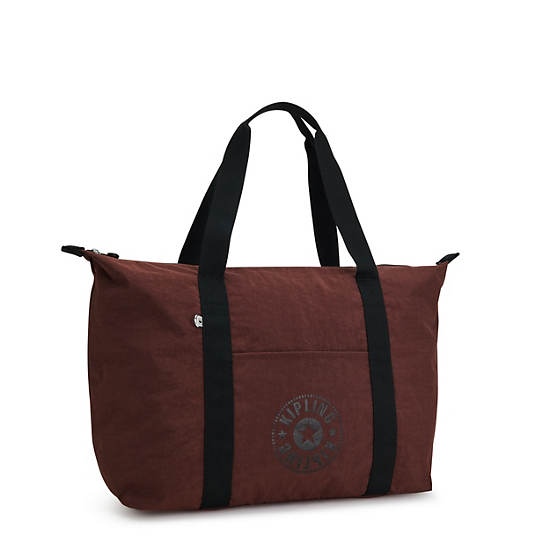 Kipling Art Medium Lite Tote Tassen Rood | BE 1769VR